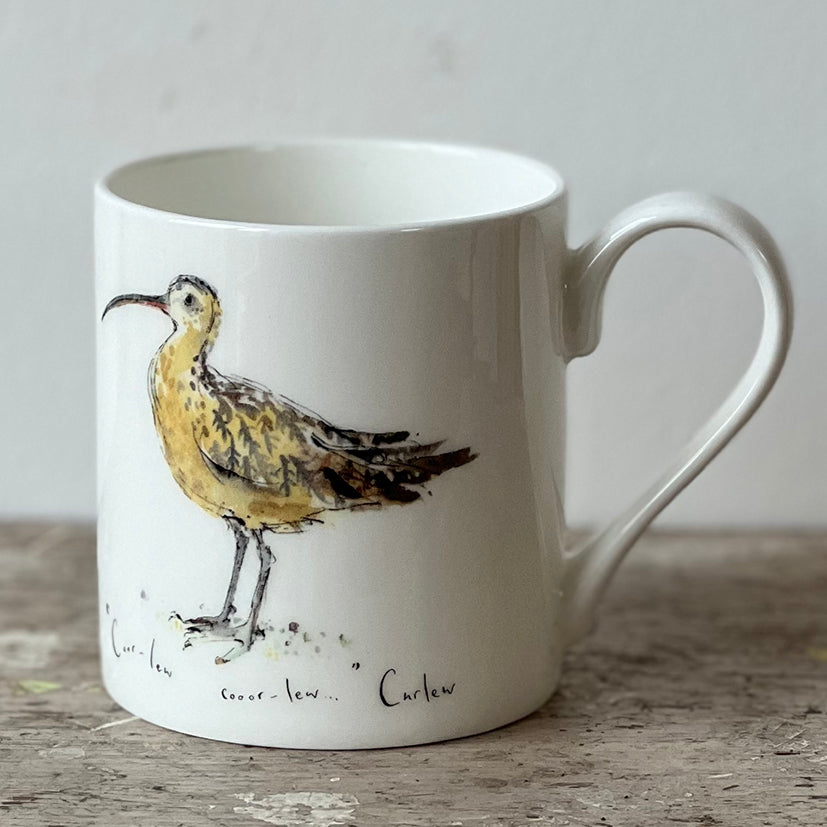 Bird mugs by Madeleine Floyd