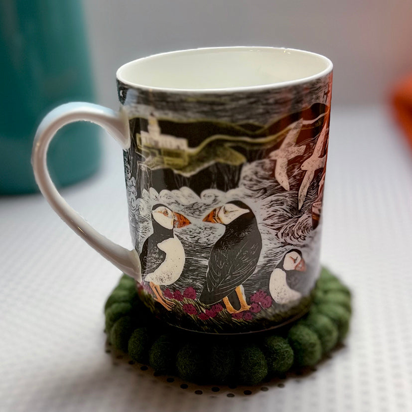 Angela Harding Fairisle Mug