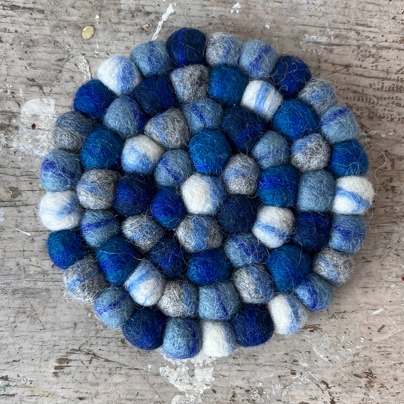 Pebble Felt coaster