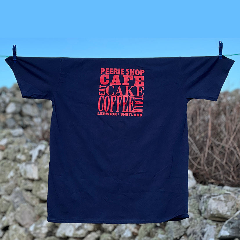 Peerie Shop Cafe t-shirt