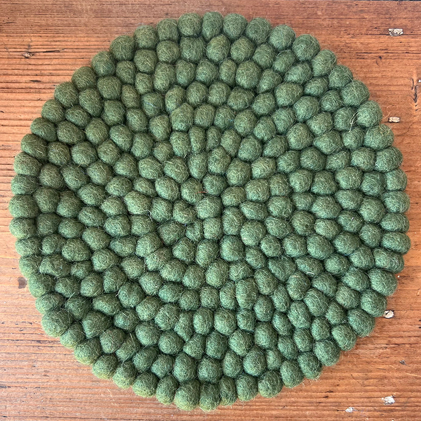 Handmade Peerie Shop Felt Trivets