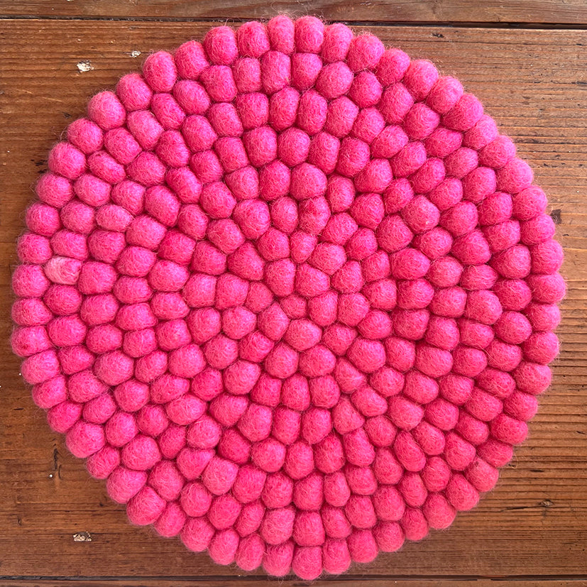 Handmade Peerie Shop Felt Trivets