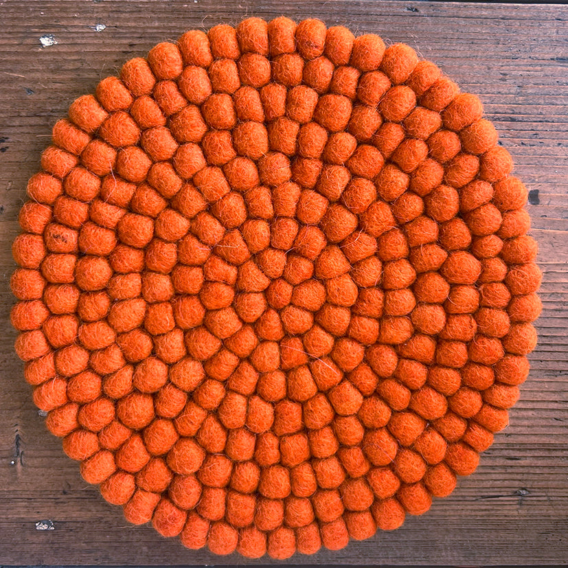 Handmade Peerie Shop Felt Trivets