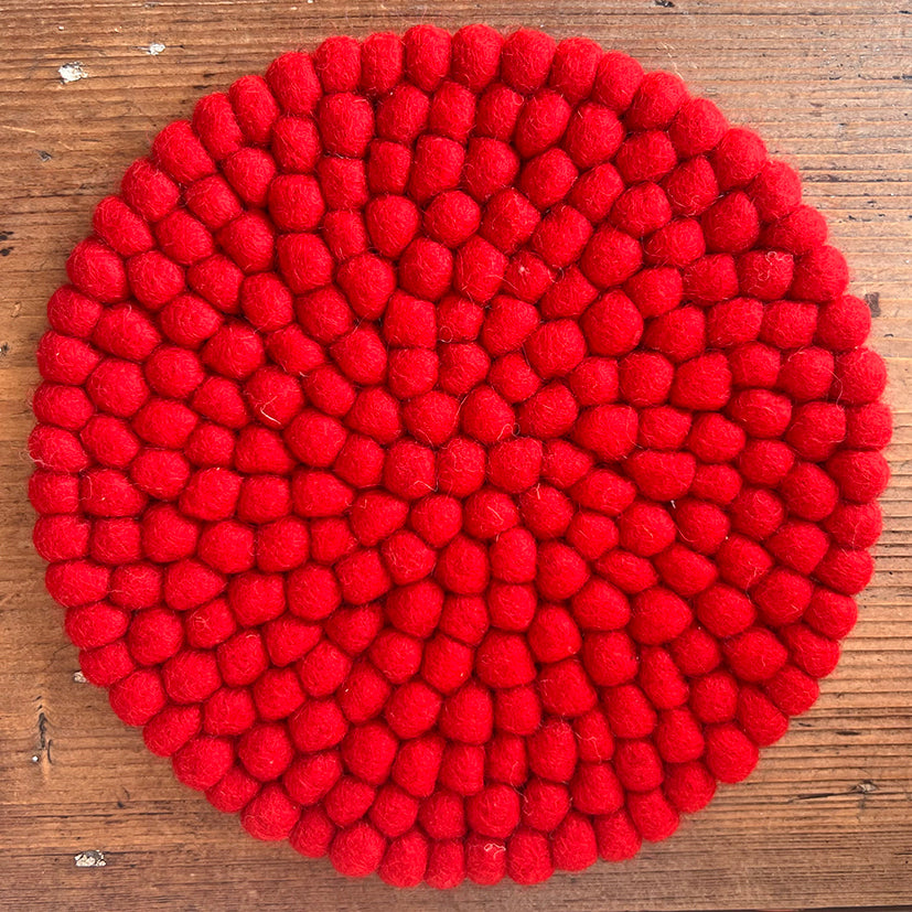 Handmade Peerie Shop Felt Trivets