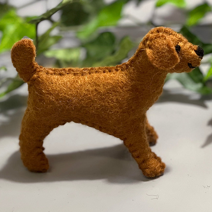 Felt dogs