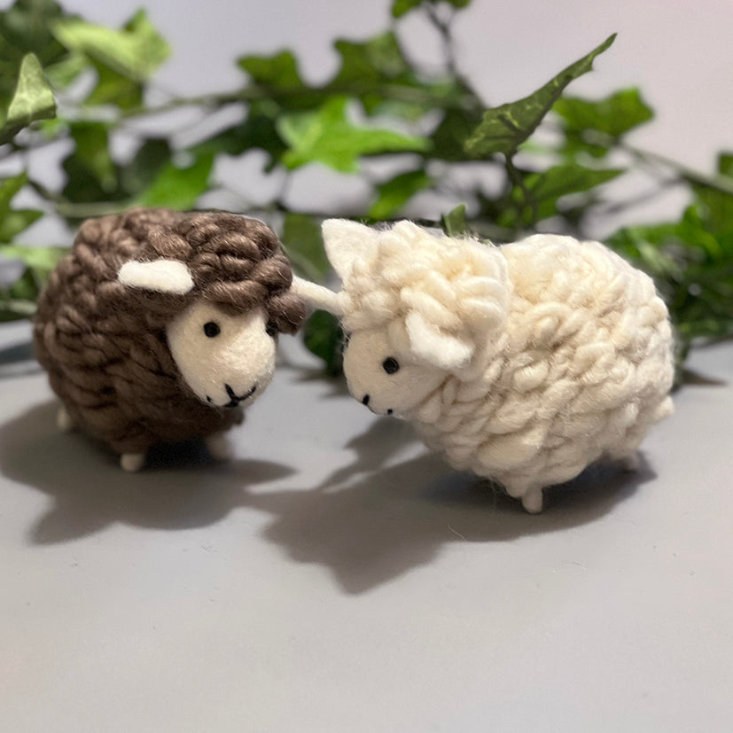 Cute Felted standing sheep