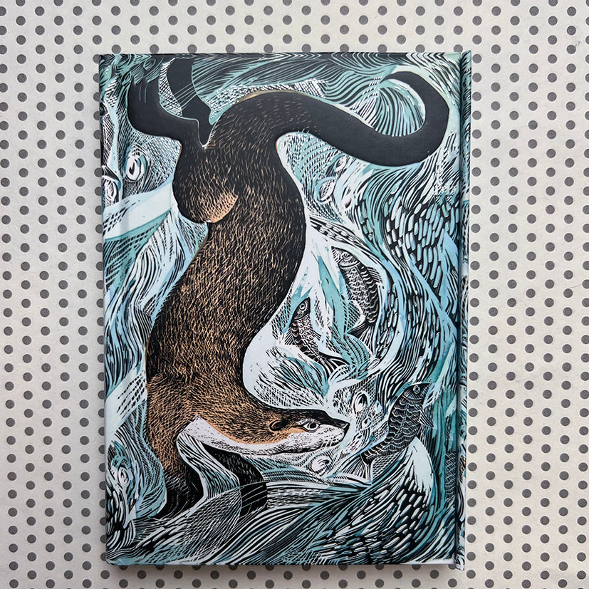 Angela Harding otter notebook