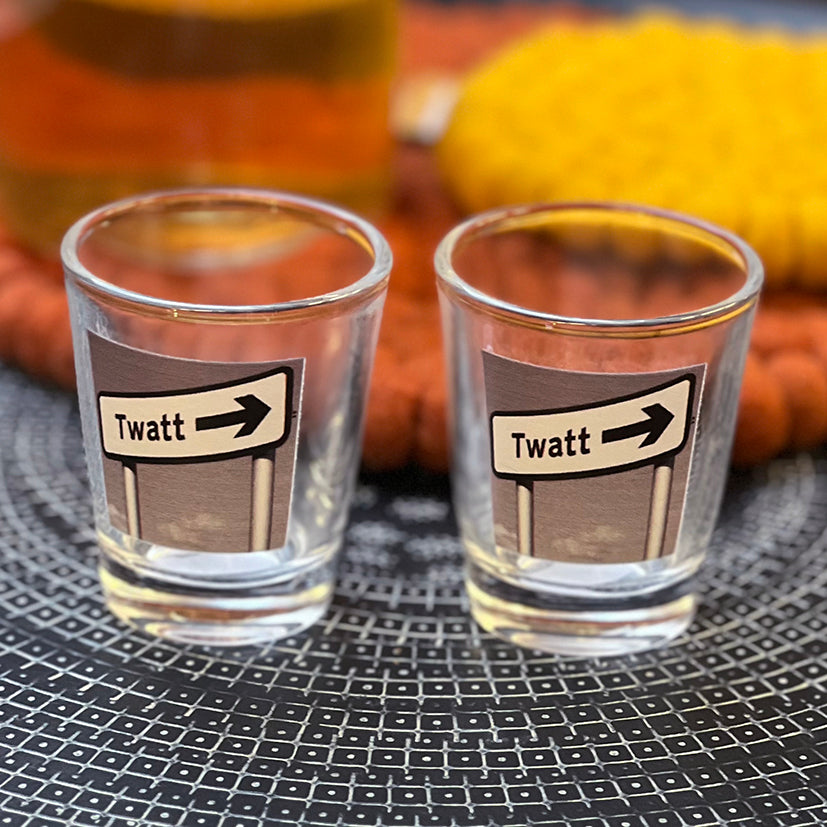 Twatt Shot glass