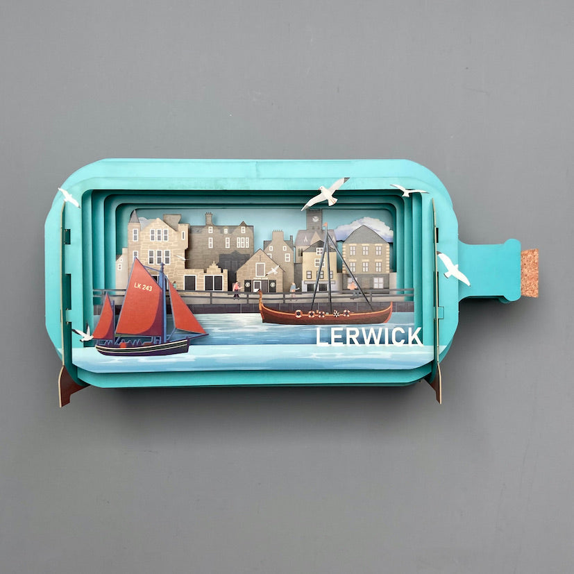 Lerwick Waterfront Card