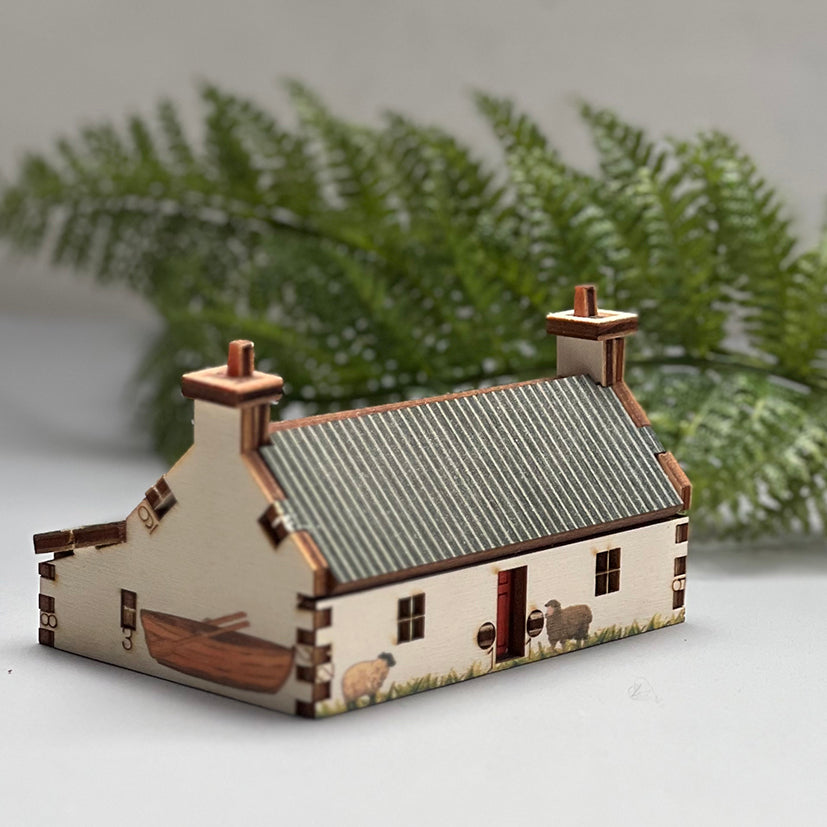 shetland croft Pop out postcards