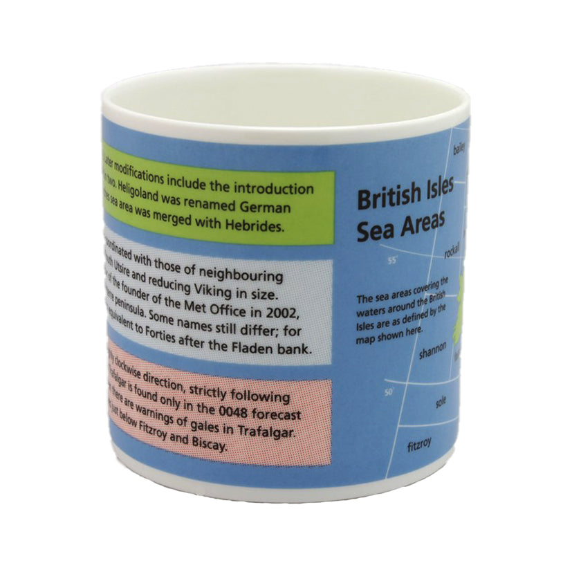 Sea Areas of the British Isles Mug