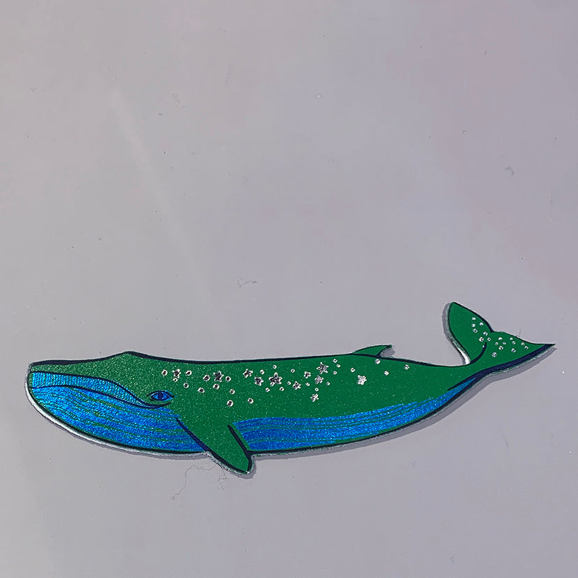 Whale bookmark