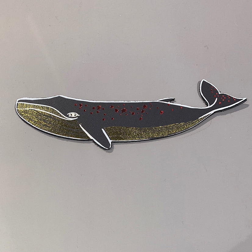 Whale bookmark