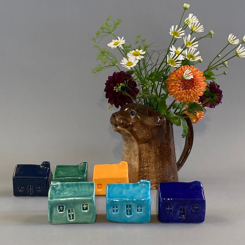 handmade ceramic croft houses
