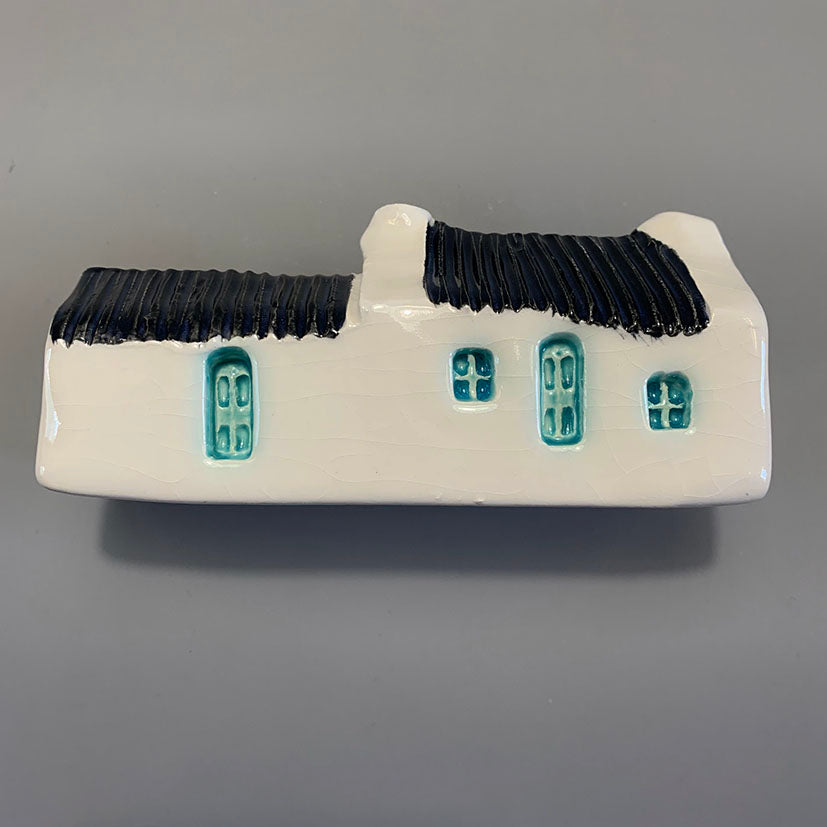 Handmade ceramic shetland croft houses