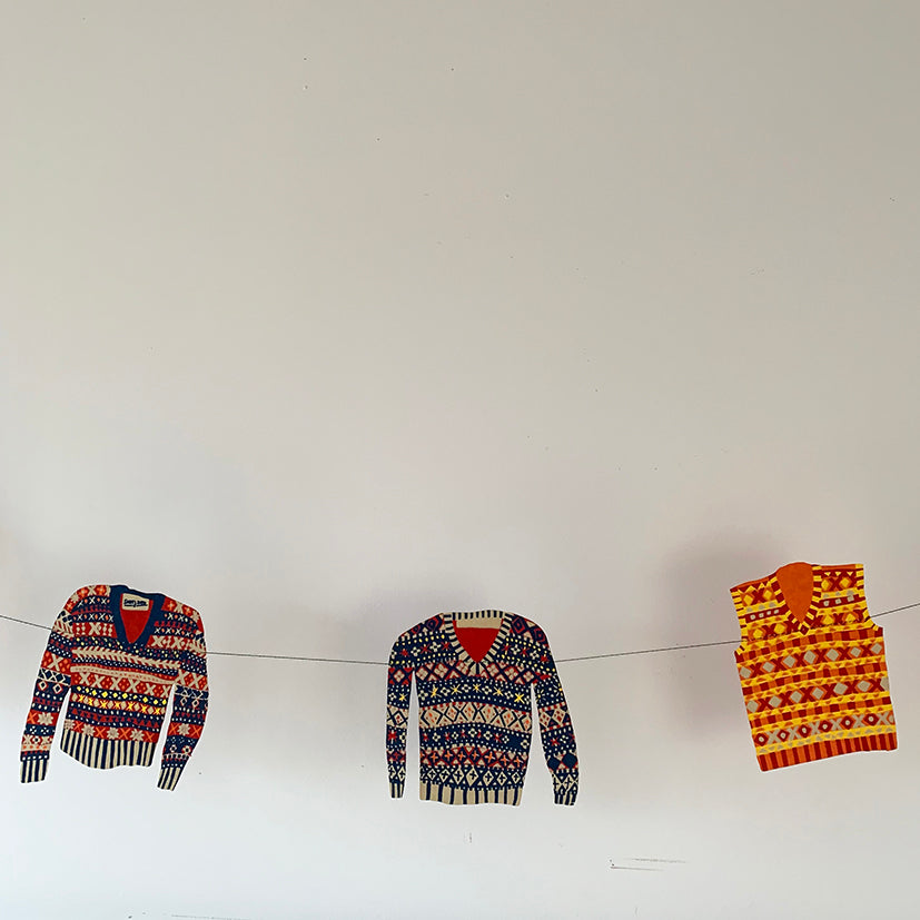 Peerie shop Fair Isle bunting