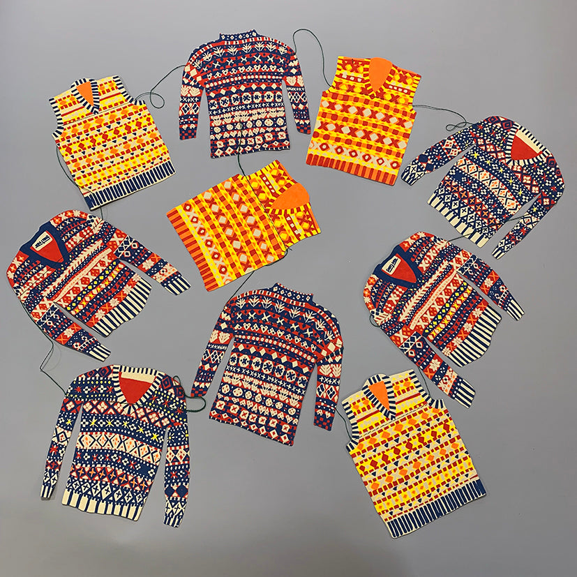 Peerie shop Fair Isle bunting