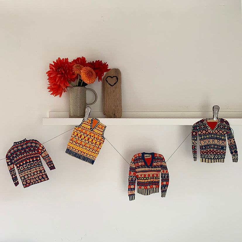 Peerie shop Fair Isle bunting