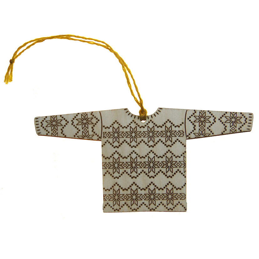Shetland Fairisle Jumper Decoration