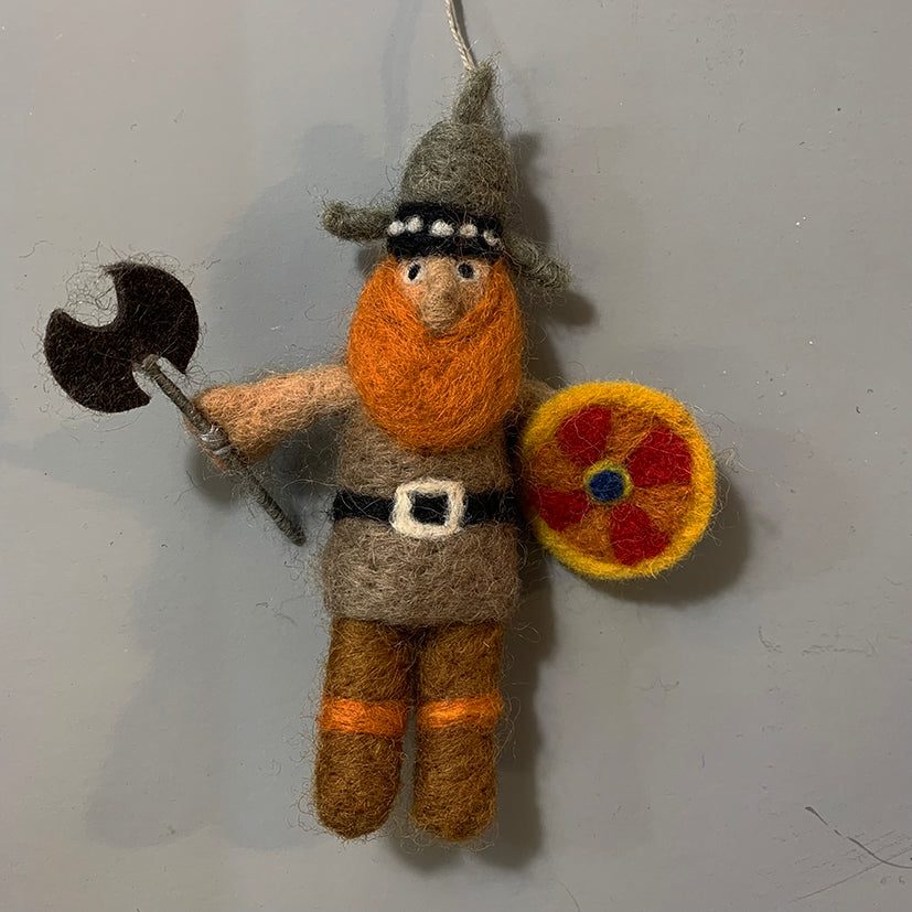 Felt Viking Decoration Peerie Shop felt-viking-decoration-peerie-shop