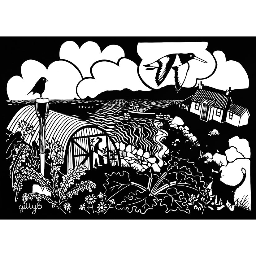 Shetland Garden print