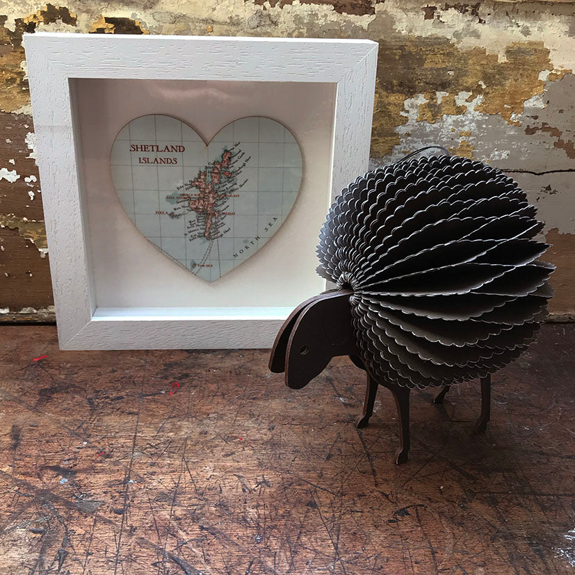 Paper Sheep Decoration