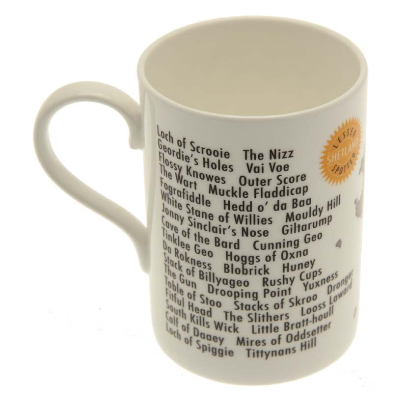 Shetland Names Mug