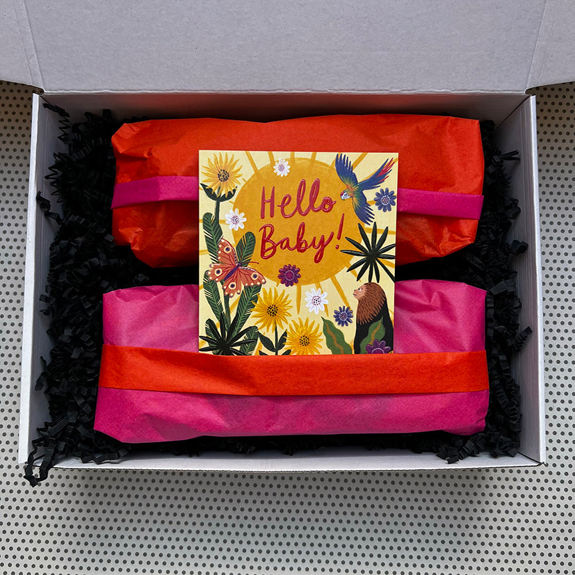 New baby - Sunshine box