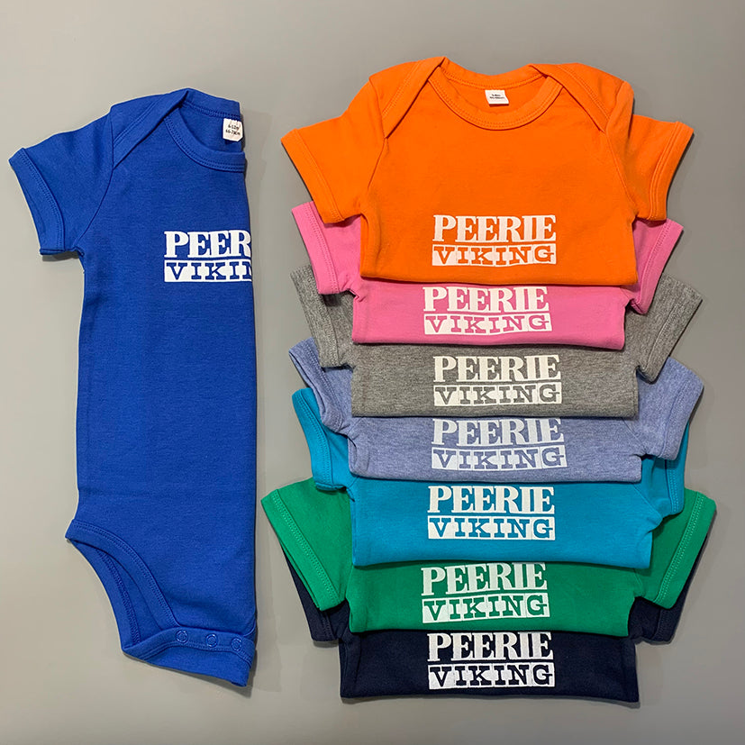 Peerie viking Baby Vest