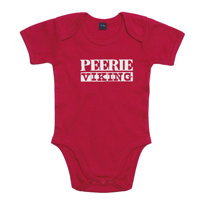 Peerie viking Baby Vest