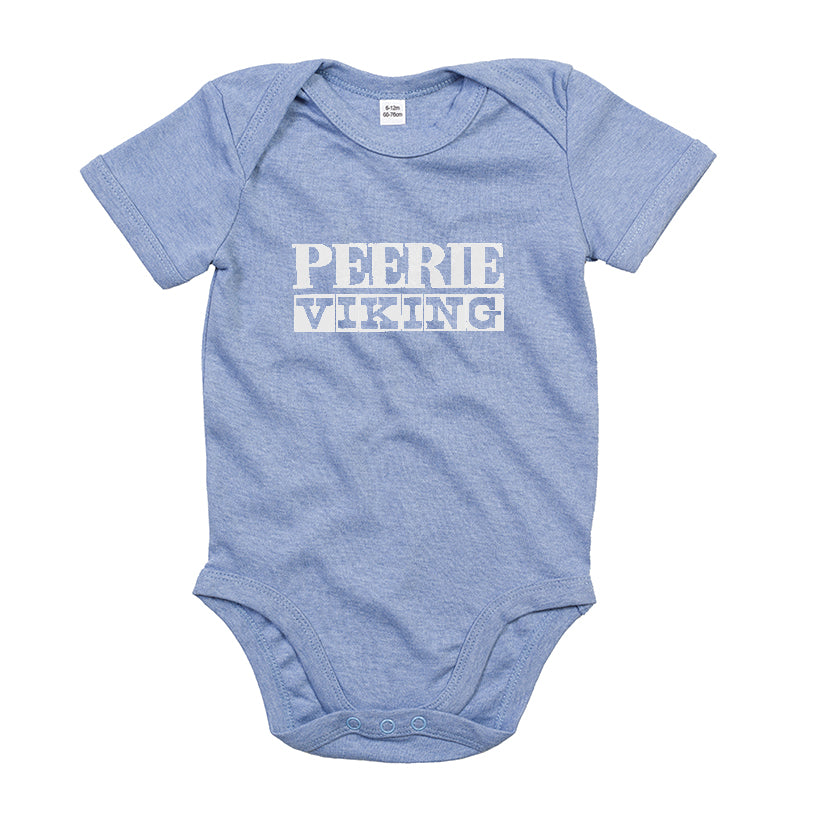 Peerie viking Baby Vest