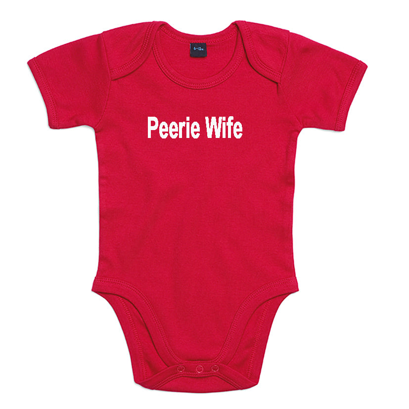 Peerie Wife Baby Vest