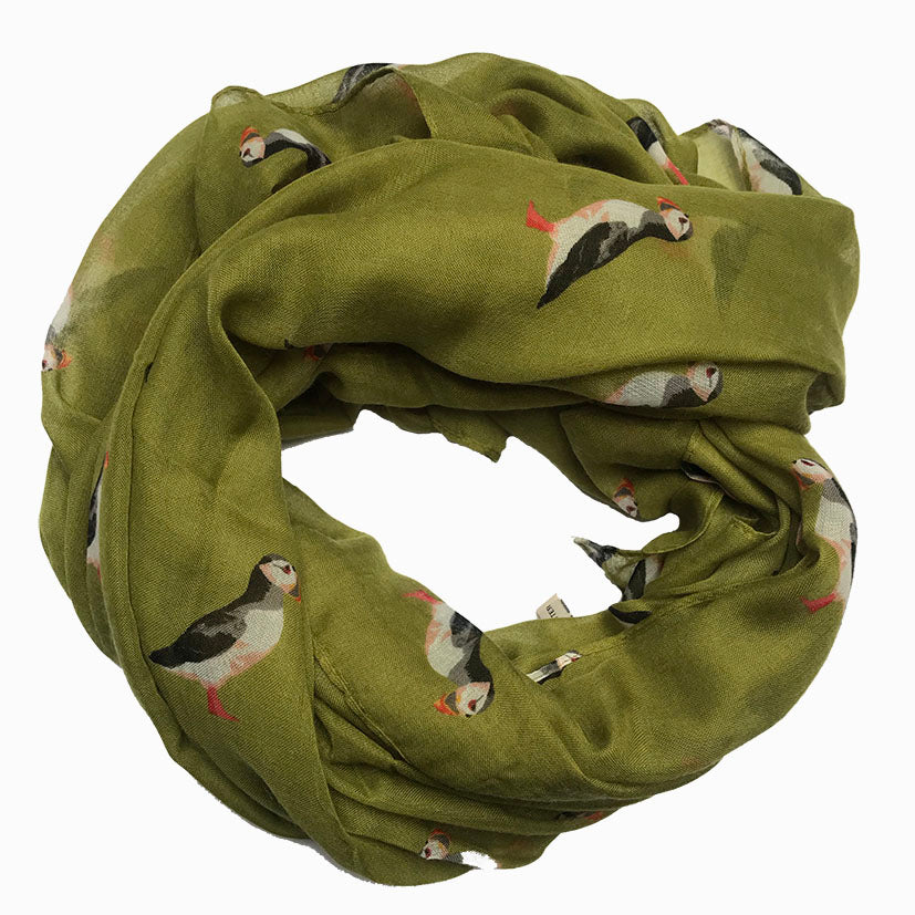 Puffin Scarf