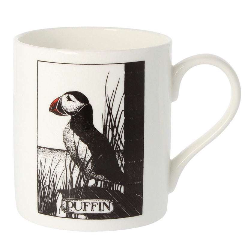Puffin Nuffin Mug by Simon Drew