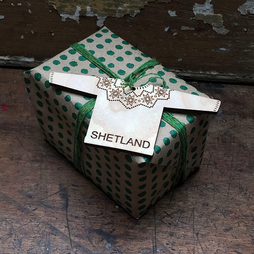 Shetland Fairisle Jumper Decoration