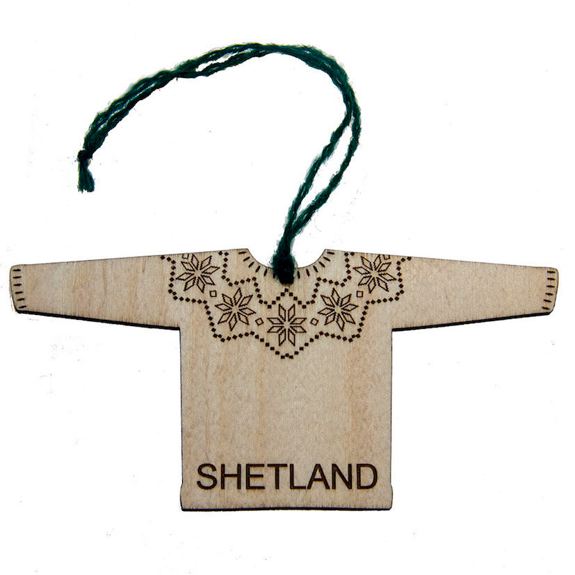 Shetland Fairisle Jumper Decoration