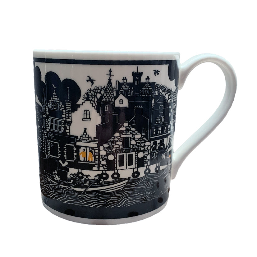 Lerwick waterfront mug