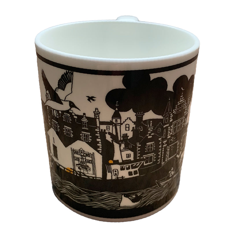 Lerwick waterfront mug