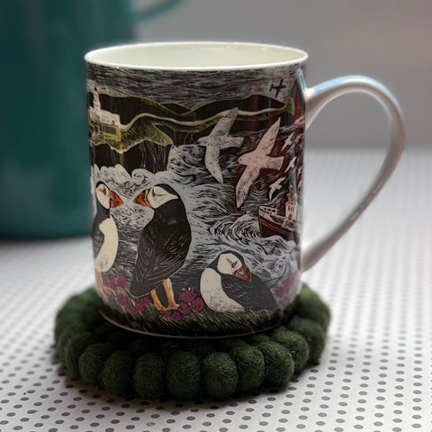 Angela Harding Fairisle Mug