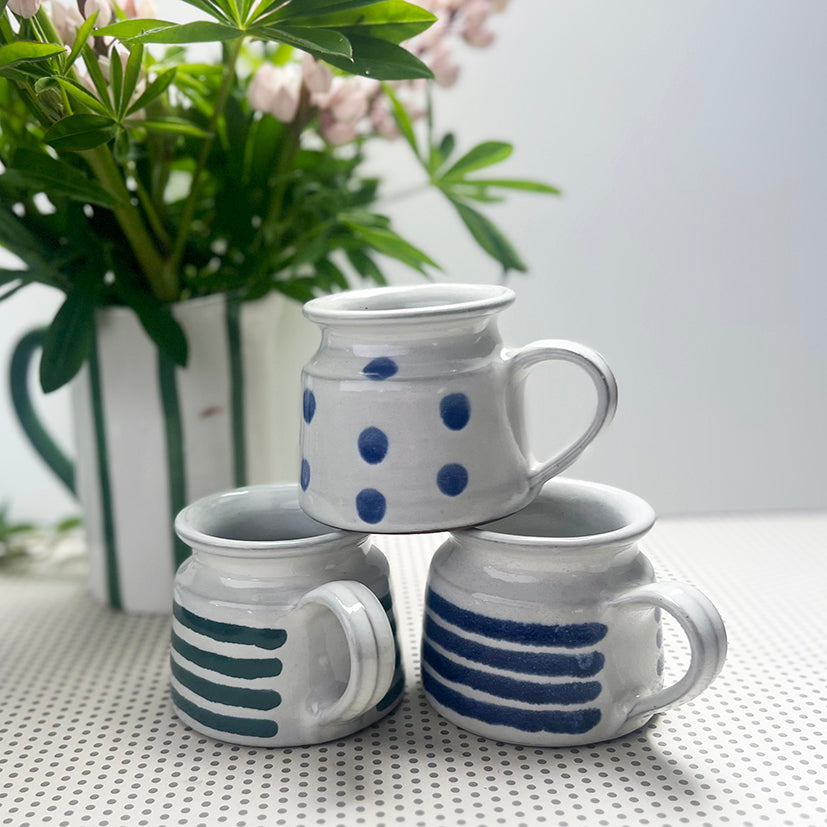 Fair Trade hand thrown Mugs