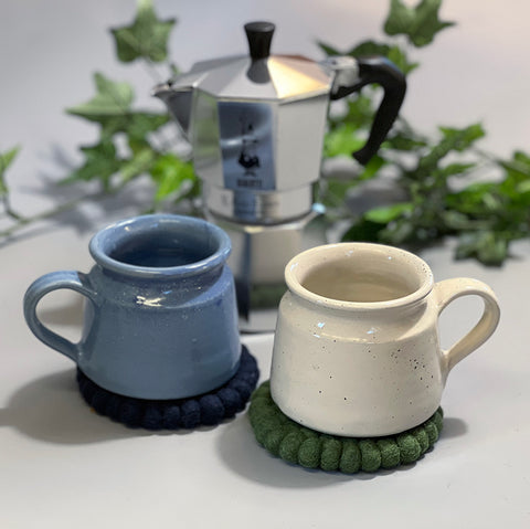 Fair Trade hand thrown Mugs