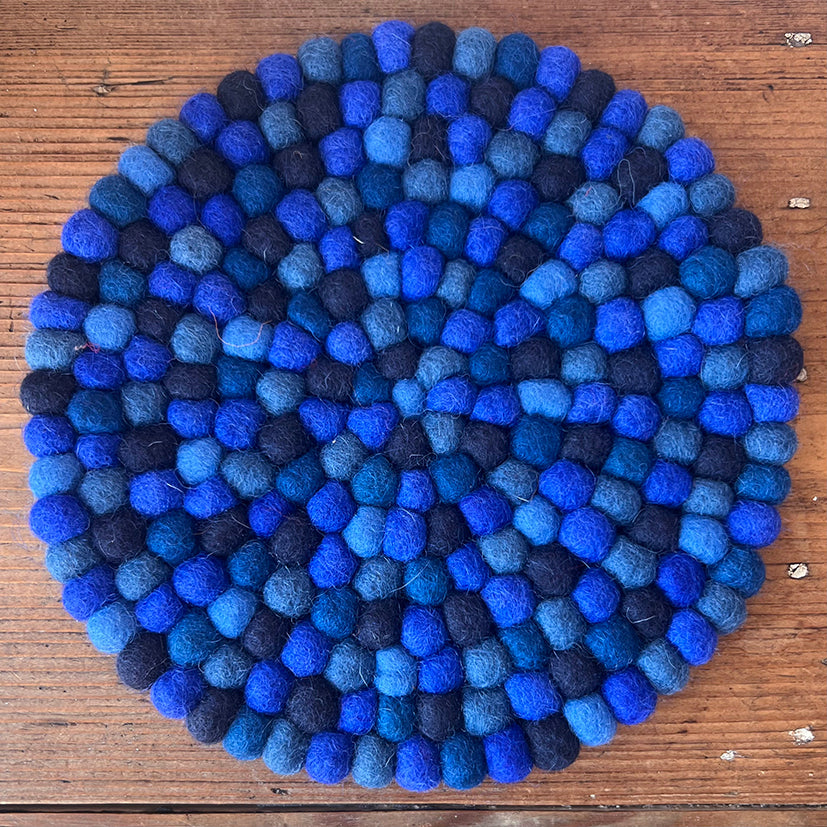 Handmade Peerie Shop Felt Trivets