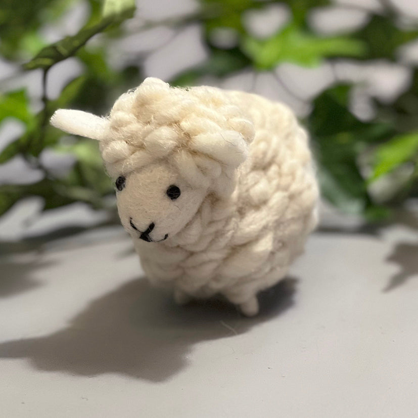 Cute Felted standing sheep