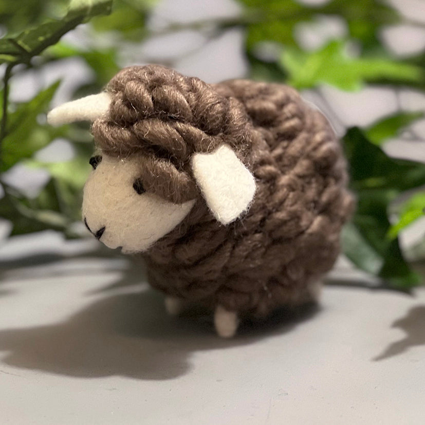 Cute Felted standing sheep