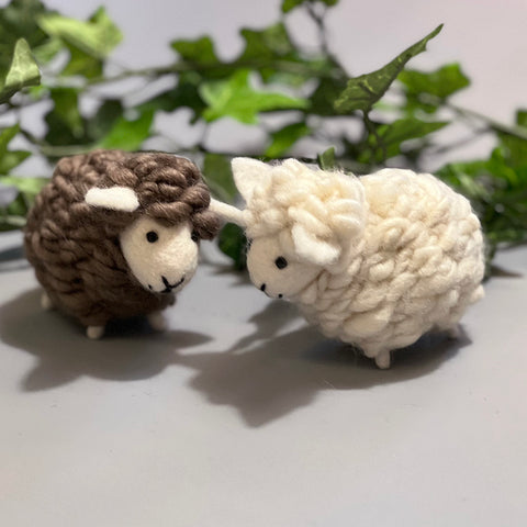 Cute Felted standing sheep