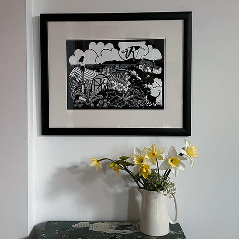 Shetland Garden print