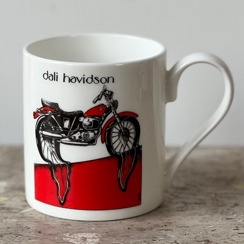 'Dali Havidson' Mug by Simon Drew