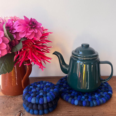 Handmade Peerie Shop Felt Trivets