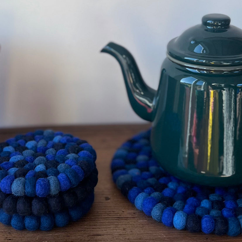 Handmade Peerie Shop Felt Trivets