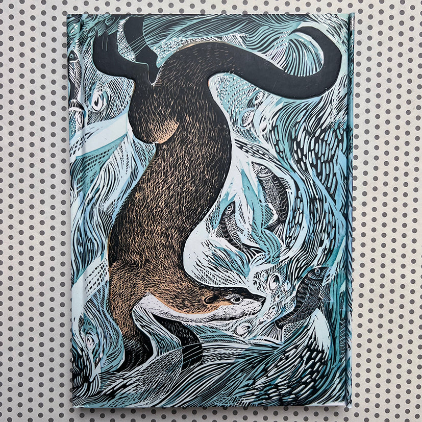 Angela Harding otter notebook